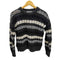 パーリッシィ PAR ICI KHWOPA HAND KNIT ボーダー ハンド 手編み ニット レディース FREE