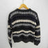 パーリッシィ PAR ICI KHWOPA HAND KNIT ボーダー ハンド 手編み ニット レディース FREE