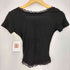 MUCENT 25ss SUNNIOR LACE V-NECK HALF T サニアレースVネック半袖Tシャツ レディース