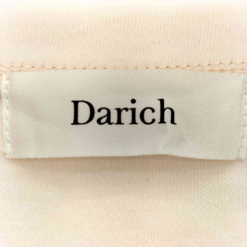ダーリッチ Darich 25ss エンブロイダリーロゴTシャツ レディース FREE