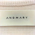 アンドマリー AND MARY Mary logo tops beige レディース FREE