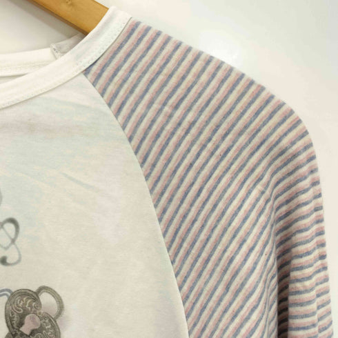 HIGHSCHOOLDISCO Letter Graphic Raglan Long Sleeve レターグラフィックレグランロングスリーブ レディース