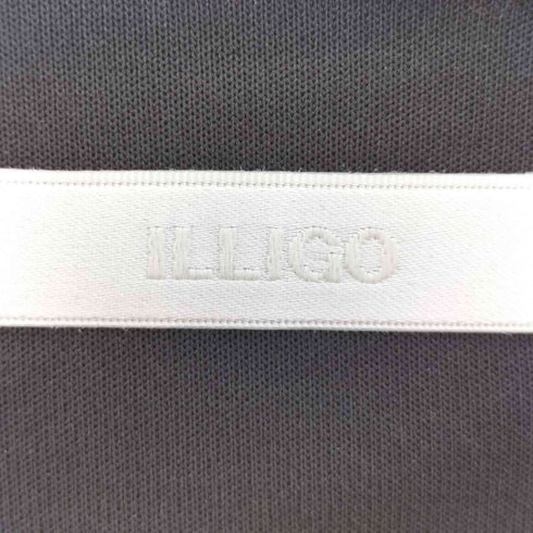 ILLIGO 129 Button Hoodie Long Sleeve 129ボタンフードロングスリーブドットチャコール レディース