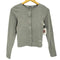CHICKS Dot Snap Cardigan ドットパターンラウンドカーディガン レディース