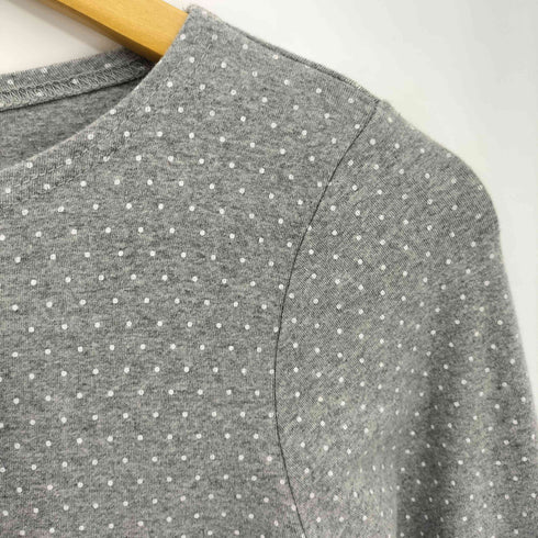 CHICKS Dot Snap Cardigan ドットパターンラウンドカーディガン レディース