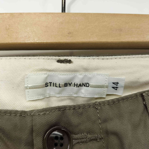 スティルバイハンド STILL BY HAND コットンツイル ワークパンツ メンズ JPN:44