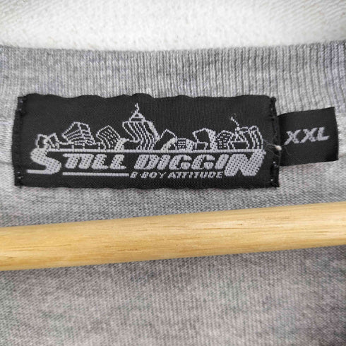 STILL DIGGIN フロントプリント S/S Tシャツ メンズ import:XXL