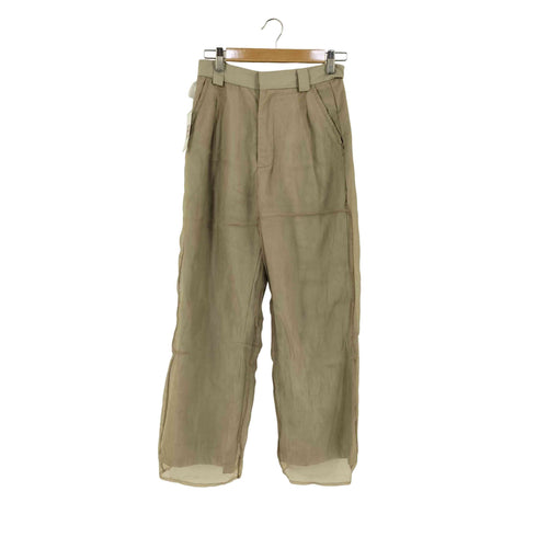 セレクトモカ SELECT MOCA シースルーレイヤードパンツ レディース JPN:S