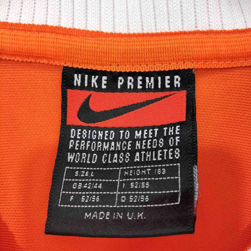 ナイキ NIKE PREMIER 90s MADE IN UK オランダ ゲームシャツ メンズ import:L