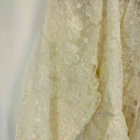 flower 25aw flowering lace blouse フラワーリング レースブラウス レディース FREE