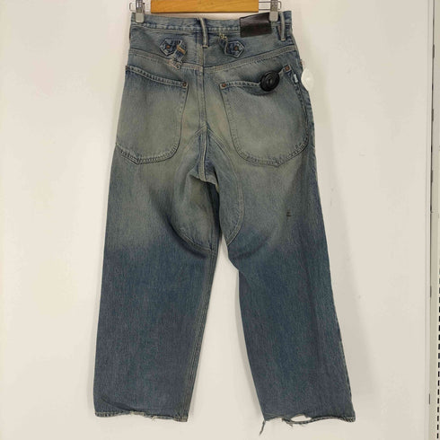 シュガーヒル SUGARHILL FADED DOUBLE KNEE DENIM PANTS メンズ 30