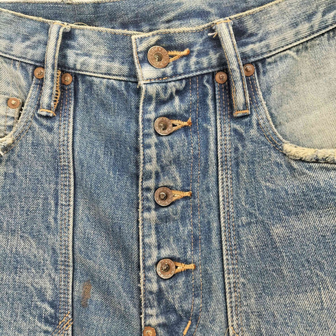 シュガーヒル SUGARHILL FADED DOUBLE KNEE DENIM PANTS メンズ 30