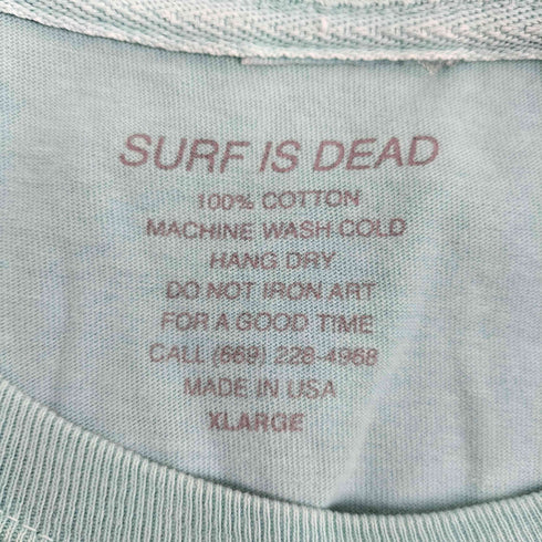 SURF IS DEAD フロントプリント S/S Tシャツ メンズ