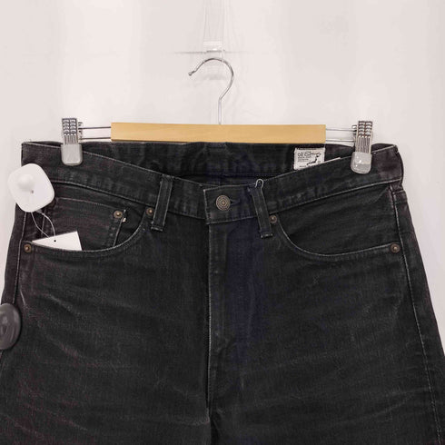 オアスロウ orSlow 107 ブラックデニムパンツ メンズ M
