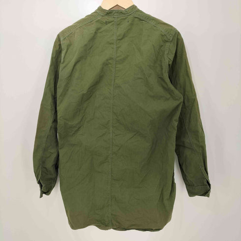 オナーギャザリング HONOR GATHERING Cotton Nylon Army Weather Band Collar Shirt アーミー バンドカラーシャツ メンズ JPN:S