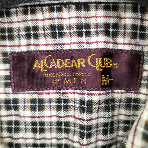 チェック柄 S/S シャツ メンズ