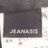ジーナシス JEANASIS 25ss フロントZIPシャーリングワンピース レディース FREE