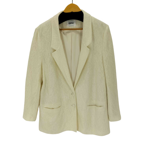 エピヌ epine arm logo jacket lace レディース