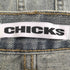 CHICKS ヴィンテージウォッシングウエスタンミディスカート レディース S
