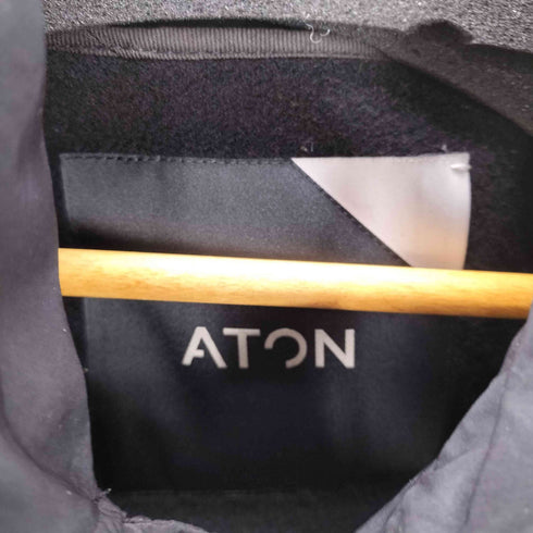エイトン ATON AIR VENTILE BALMACAAN COAT エア ベンタイル バルマカーン ステンカラー コート メンズ 06