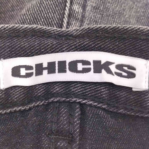 CHICKS ヴィンテージウォッシングウエスタンミディスカート レディース S