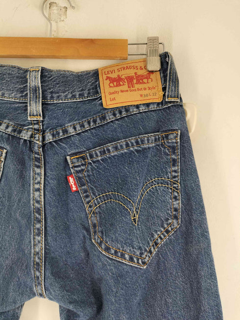 リーバイス Levis ボタン裏3496 ストレートデニムパンツ メンズ W30 L32