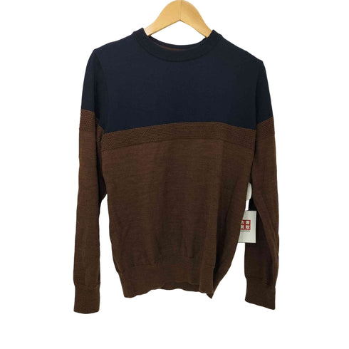 スティルバイハンド STILL BY HAND バイカラー 切替 ウール ニットセーター メンズ JPN:46