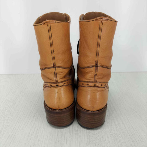 PLUS BY CHAUSSER PC-592 WINGTIP LACE-UP BOOTS ウィングチップレースアップブーツ レディース JPN:23