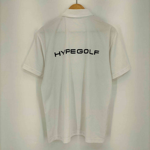 HYPEGOLF バックプリントポロシャツ メンズ