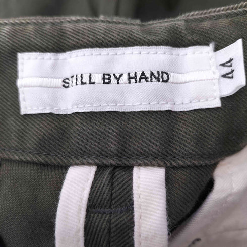 スティルバイハンド STILL BY HAND コットンツイル サイドアジャスター ワークパンツ メンズ JPN:44