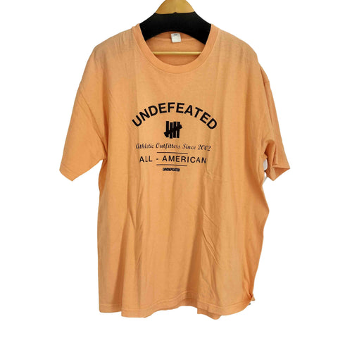 アンディフィーテッド UNDEFEATED フロントプリント S/S Tシャツ メンズ import:XL