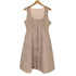 トッコクローゼット tocco closet フロントパールチャームファスナーキルティングジャンパースカート レディース JPN:M