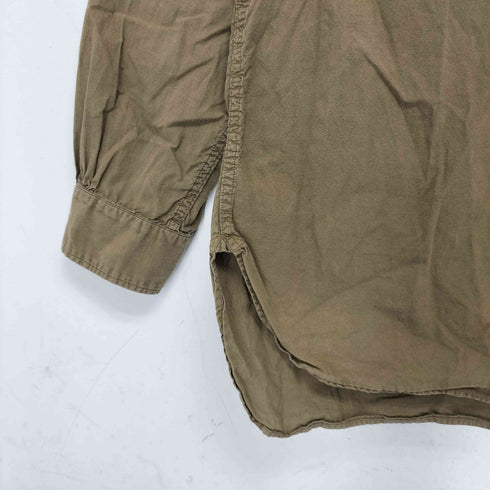 ネサンス NAISSANCE コットン 無地 プルオーバーシャツ メンズ import:XL