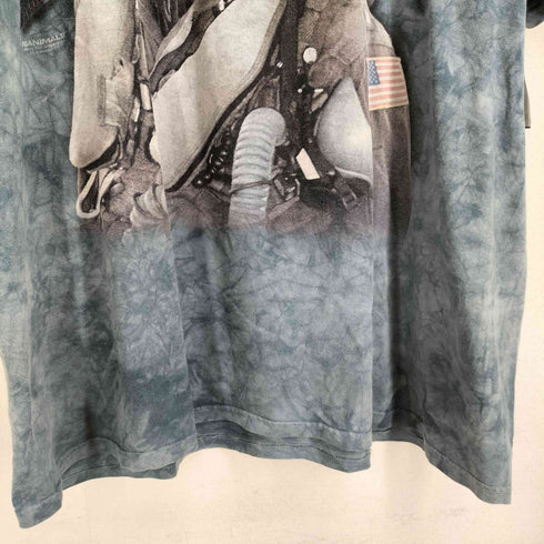 ザマウンテン the mountain 00S タイダイ柄 アニマルプリント S/S Tシャツ メンズ 3XL