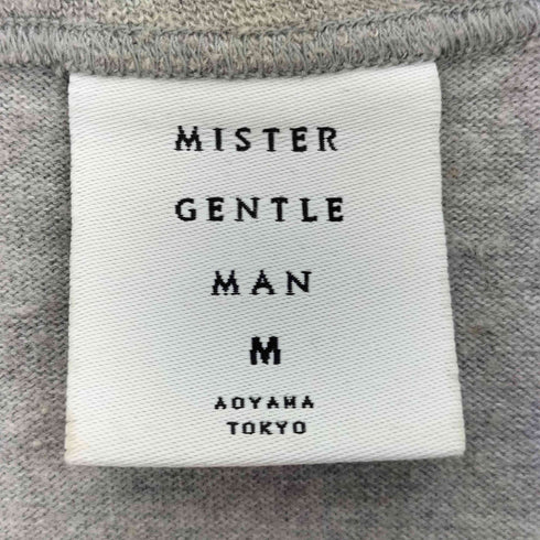 ミスタージェントルマン MISTERGENTLEMAN フロッグポケット クルーネックTシャツ メンズ JPN:M