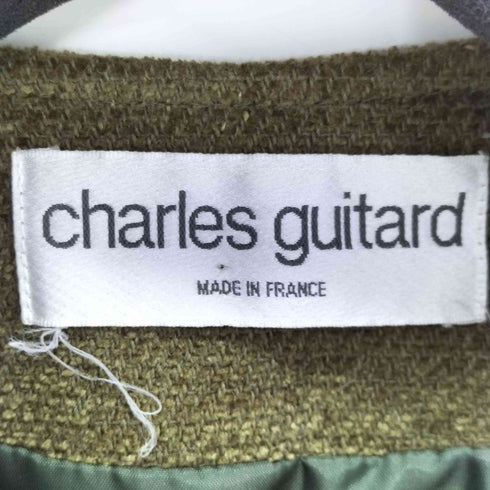 charles guitard ノーカラー ジャケット レディース EUR:44