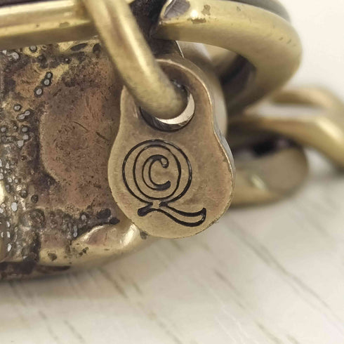 アレキサンダーマックイーン Alexander McQueen イタリア製 スカル ゴールド 喜平 ウォレットチェーン メンズ