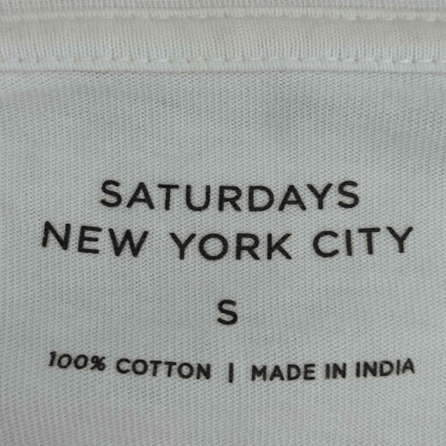 サタデーズニューヨークシティ Saturdays NYC Crest Standard SS Tee メンズ JPN:S