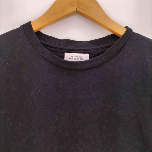 サタデーズニューヨークシティ Saturdays NYC ロゴプリント クルーネックTシャツ メンズ JPN:S
