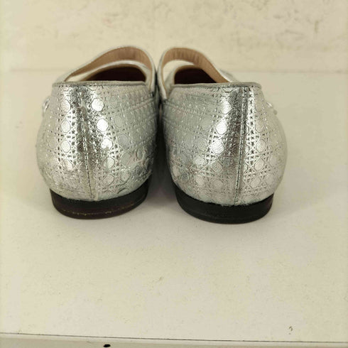 ディオール Dior ラメパンプス フラットバレエシューズ レディース EUR:33