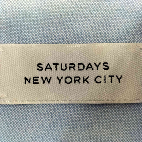 サタデーズニューヨークシティ Saturdays NYC コットン ポケット ボタンダウンシャツ メンズ JPN:S