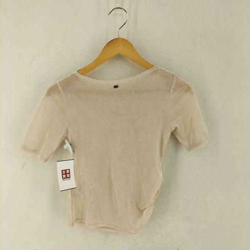 リリーブラウン Lily Brown ブラッシュチュールギャザートップス レディース ONE SIZE