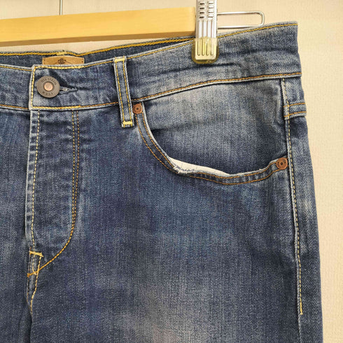 TELA GENOVA ボタンフライスキニーデニムパンツ メンズ 33
