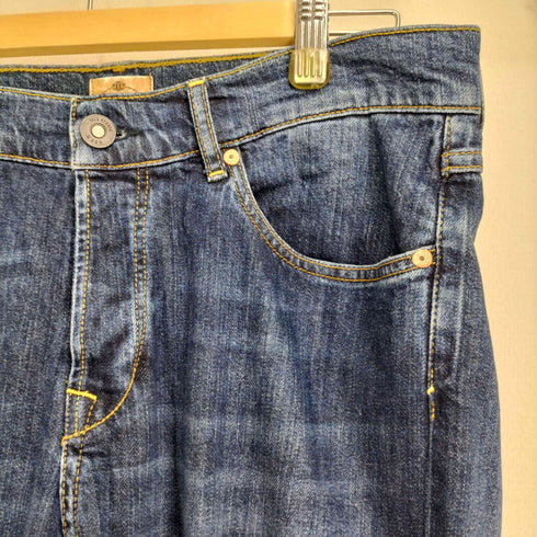 TELA GENOVA ボタンフライスキニーデニムパンツ メンズ 33/32