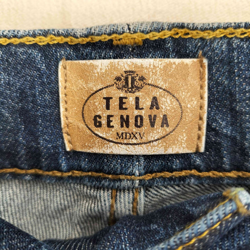 TELA GENOVA ボタンフライスキニーデニムパンツ メンズ 33/32