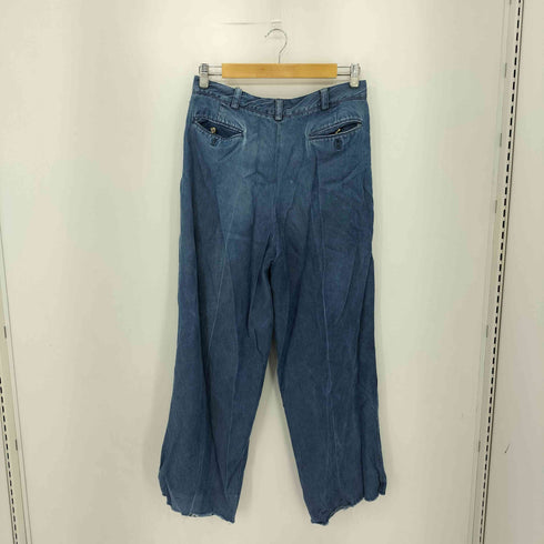 GEORGEKENT タック カットイン ワイドデニムパンツ casual メンズ