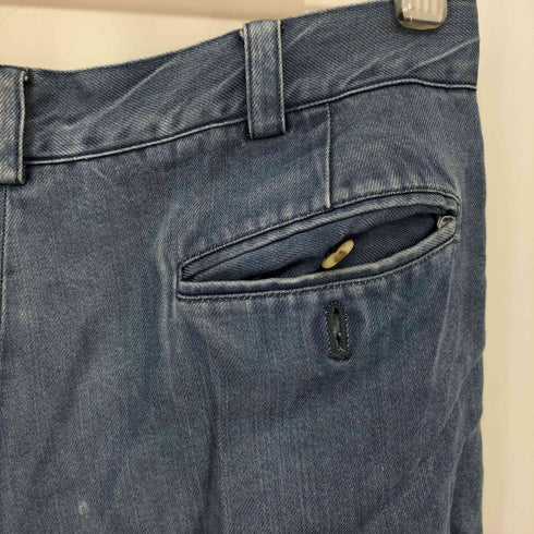 GEORGEKENT タック カットイン ワイドデニムパンツ casual メンズ