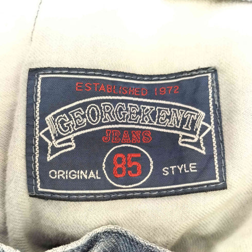 GEORGEKENT タック カットイン ワイドデニムパンツ casual メンズ