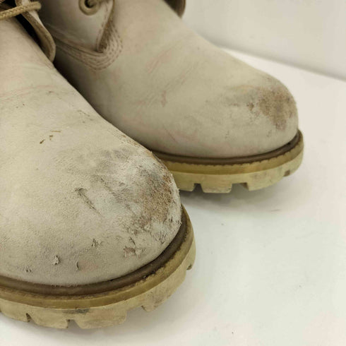 ティンバーランド Timberland 10インチ ワイド ホワイト ブーツ メンズ US:8
