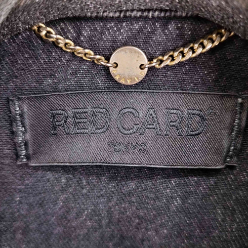 レッドカード REDCARD 24SS ウォッシュ加工 ルーズデニムジャケット メンズ ONE SIZE
